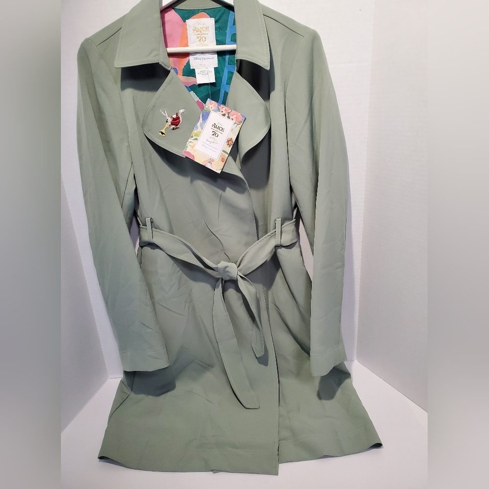 Disney Alice in Wonderland Mary Blair Coat Nwt